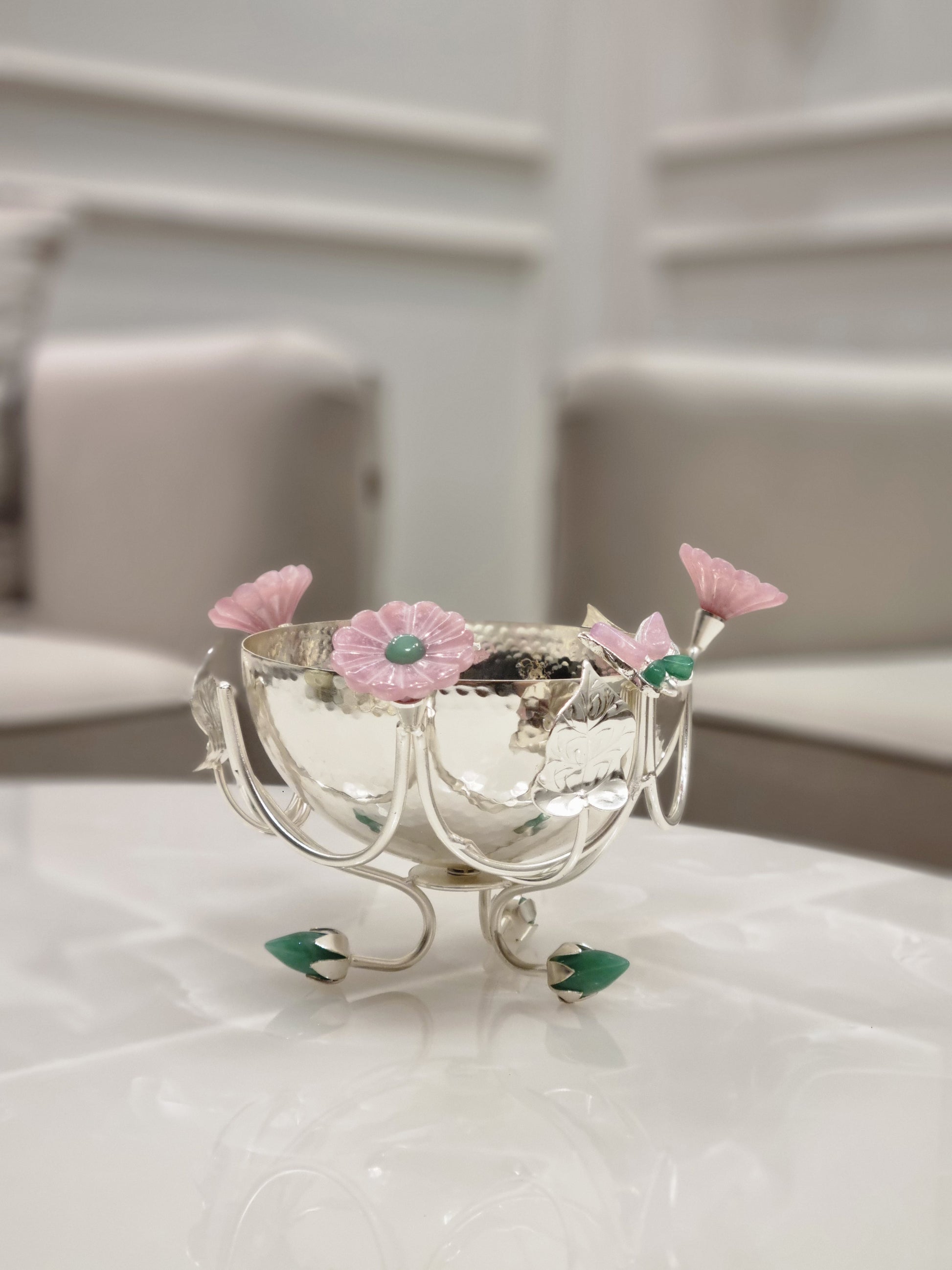 Silver-Plated Fancy Bowl