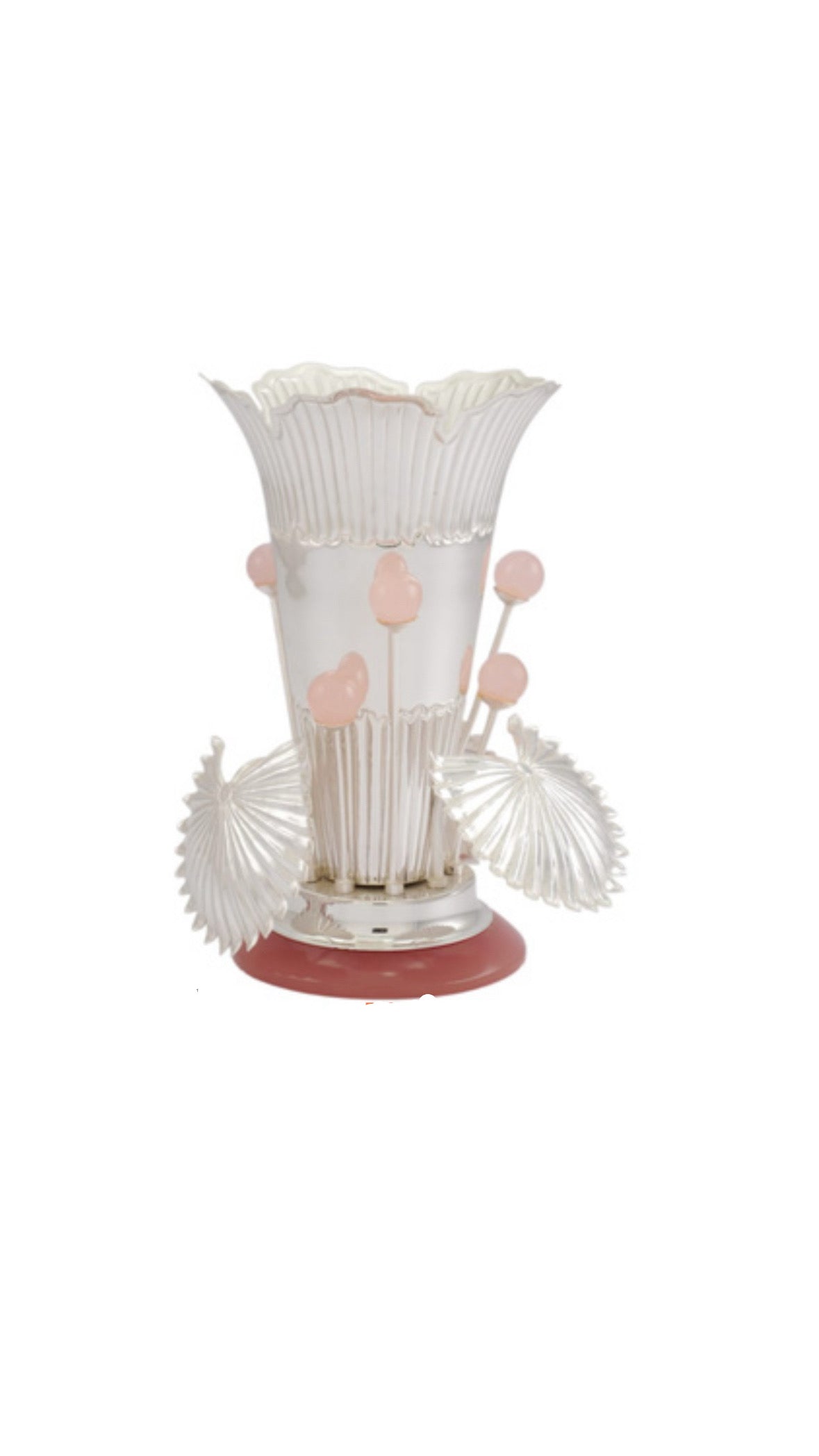 Silver Spring Flower Vase